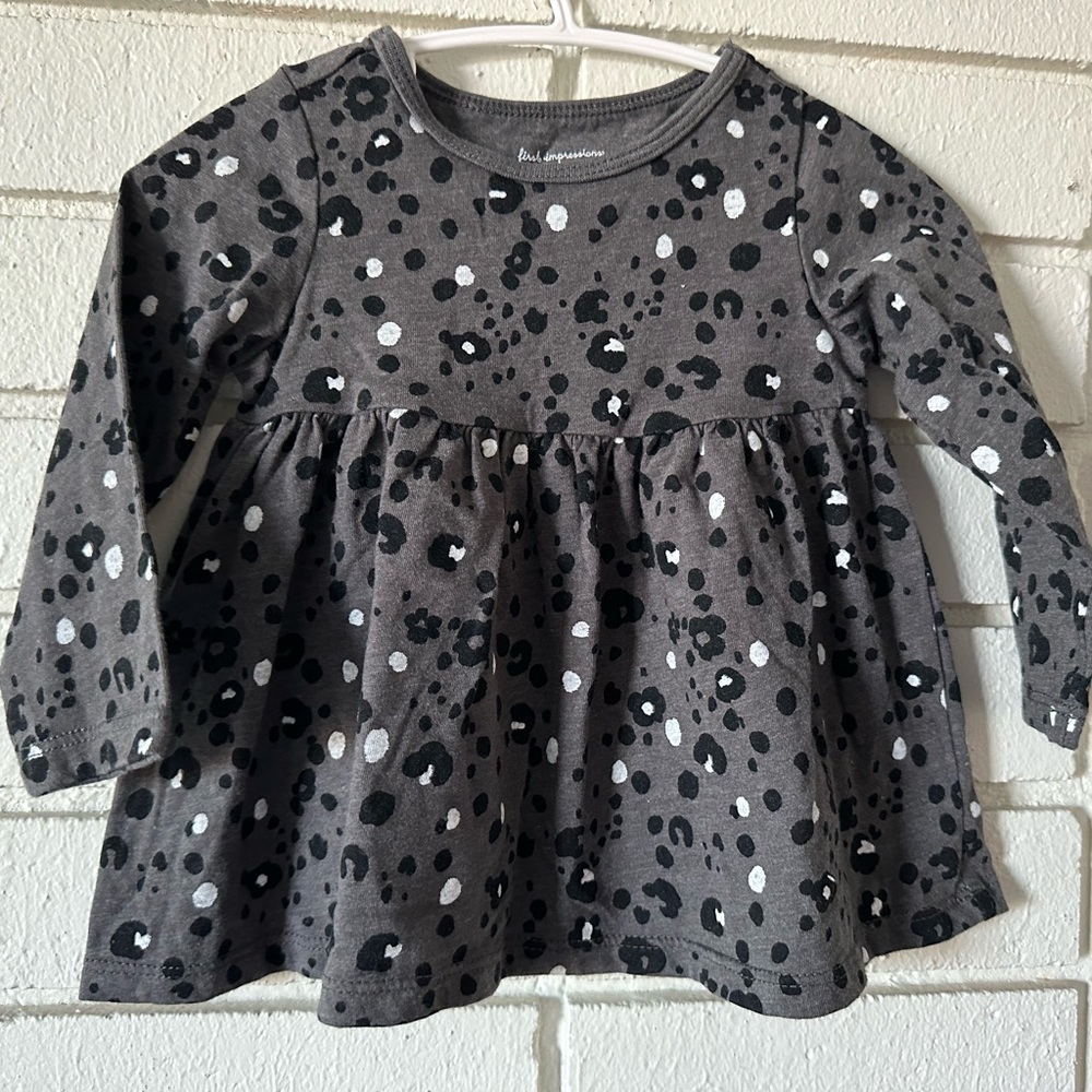 Leopard Print Tunic Top Dreas